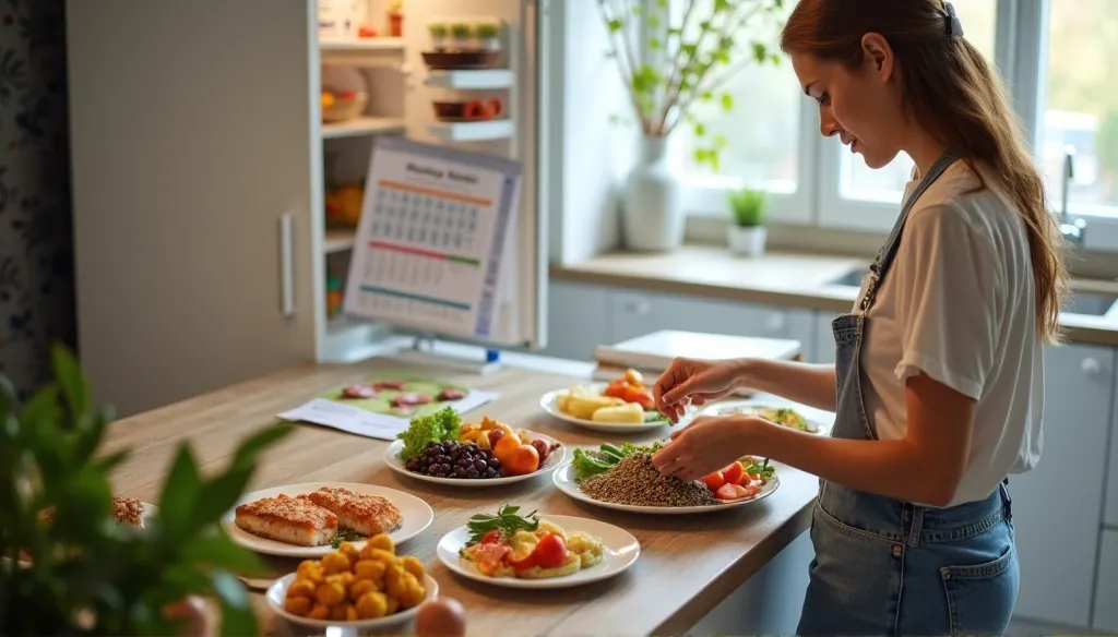 menu semanal no carnes rojas